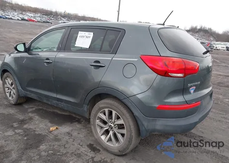 2015 Kia Sportage Lx from USA, damaged, VIN KNDPB3ACXF7727746